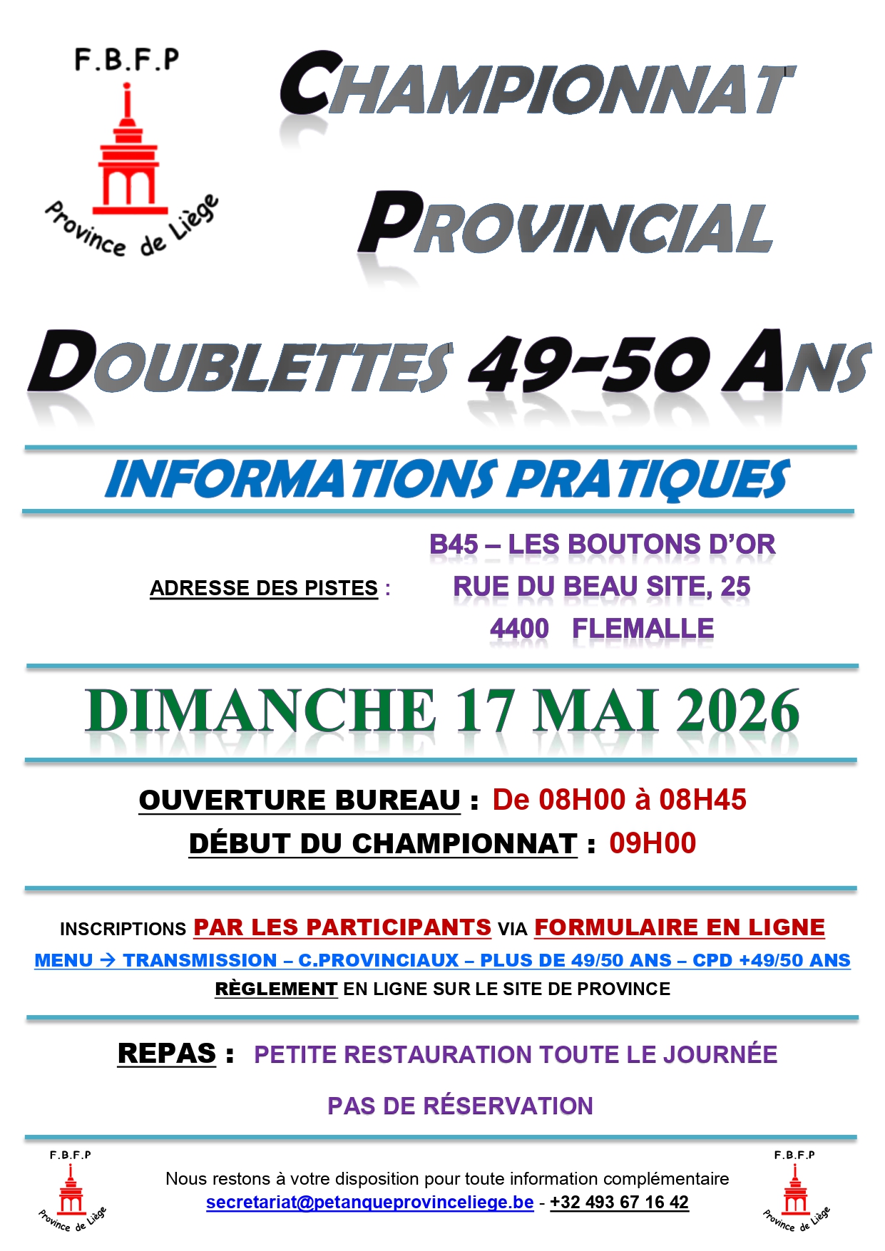 1. B45 INFOS PRATIQUES CPD 49 50 ANS 2026